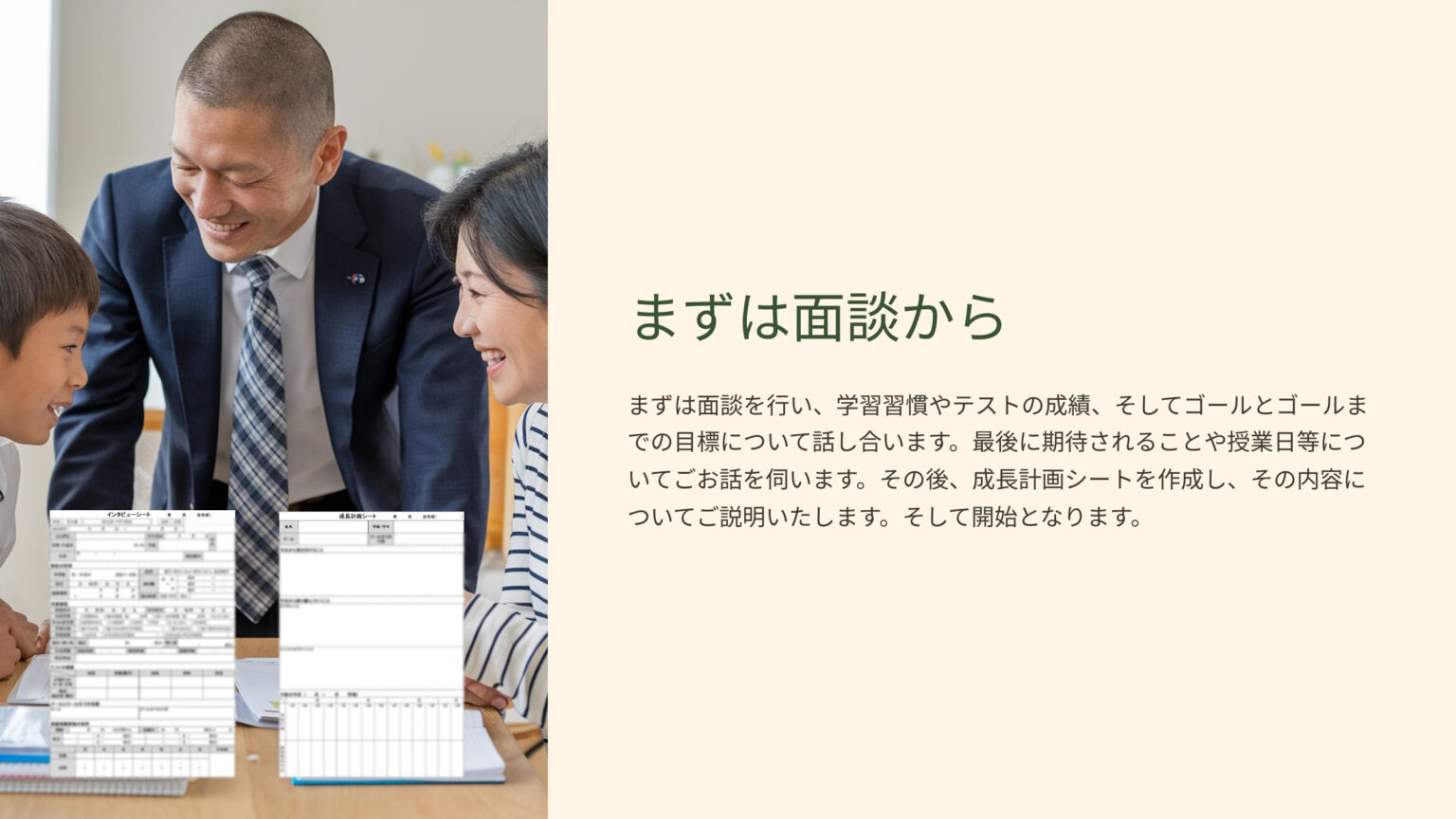 学習の振り返りと宿題提示