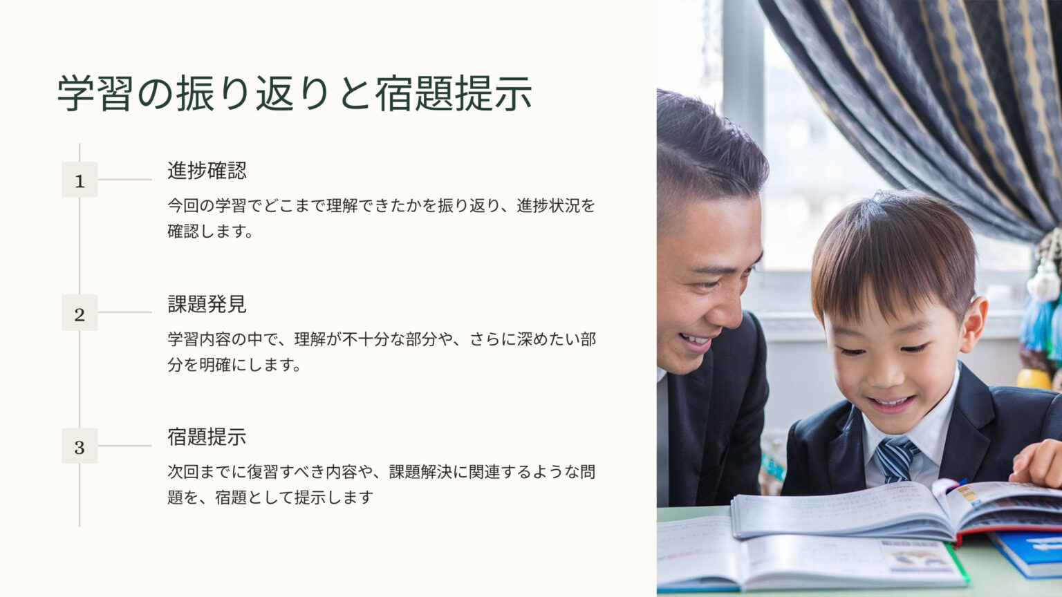 まずは面談から